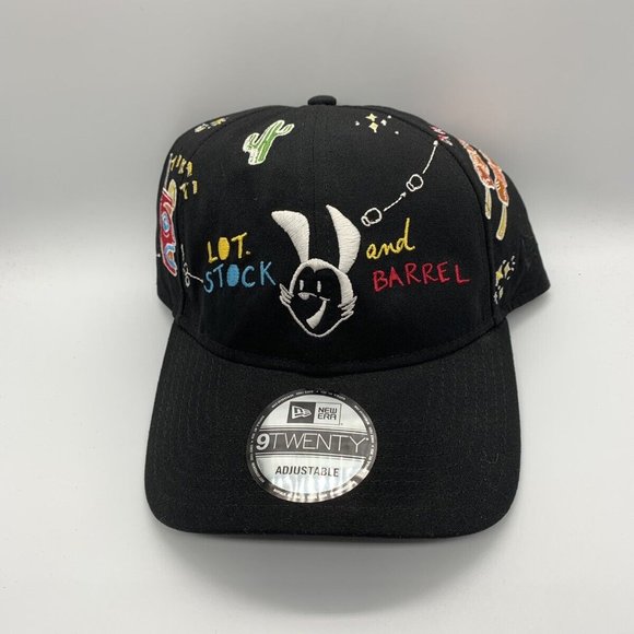 Lot Stock And Barrel All Over Patches 9Twenty New Era Hat‎ Snapback Cap